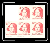Julia Ward Howe - 14 Cents * 3116 x 2568 * (8.66MB)